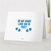 Zie mijn armen er groot uit? kaart (Achterkant)