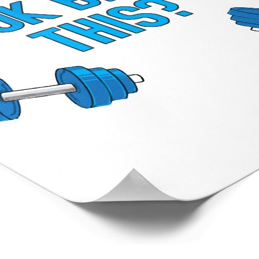 Zie mijn armen er groot uit? poster (Hoek)