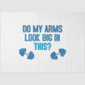 Zie mijn armen er groot uit? tissuepapier (Voorkant)
