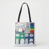 Zie — Mijn Collectie van Craft Supplies Tote Bag (Voorkant)