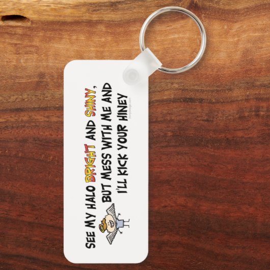 Zie Mijn Halo-Sleutelhanger Sleutelhanger (Achterkant)
