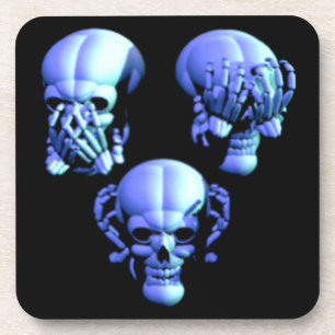 Zie Nee, hoor nee, geen boze Onderzetters