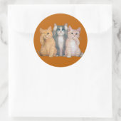 Zie No Hear No Speak No Evil Cats Sticker (Tas)