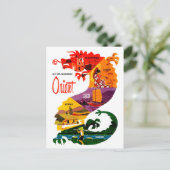 Zie Orinet. Verre oostelijke landen in dragon Briefkaart (Staand voorkant)