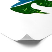 Zie Orinet. Verre oostelijke landen in dragon Poster (Hoek)