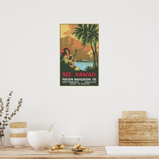 Zie Poster Hawaii (Keuken)