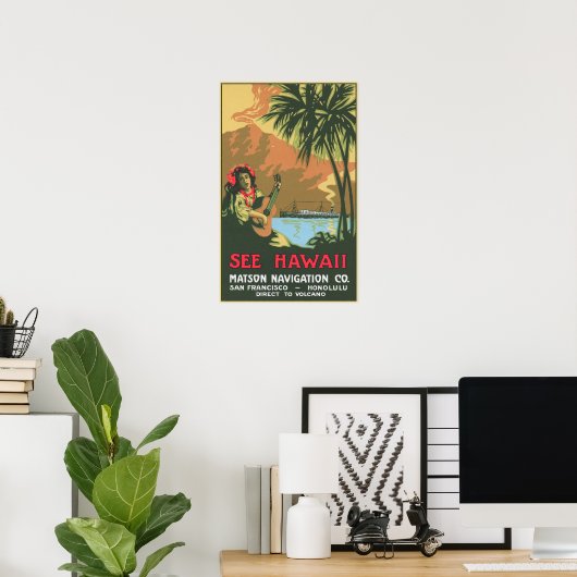 Zie Poster Hawaii (Thuiskantoor)