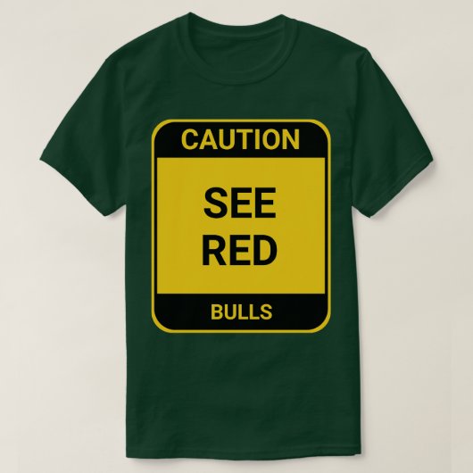 ZIE ROOD T-SHIRT (Design voorkant)
