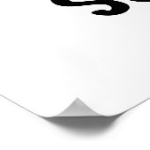 Zie Salt Funny Zee Salt Pun Poster (Hoek)