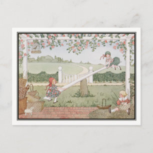 Zie-Saw, Marjorie Daw door H. Willebeek Le Mair Briefkaart