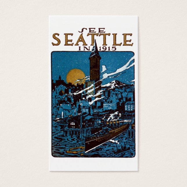 Zie Seattle in 1915 Visitekaartjes (Voorkant)