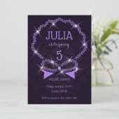 Zie Shell met zeemeerminschaal en glitter effect Kaart (Staand voorkant)