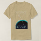 Zie Space Uranus T-shirt (Design voorkant)