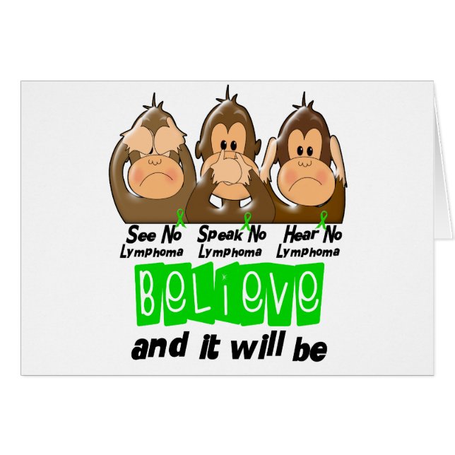 Zie Spreak horen geen non-Hodgkins lymfoom 3 (Voorkant Horizontaal)