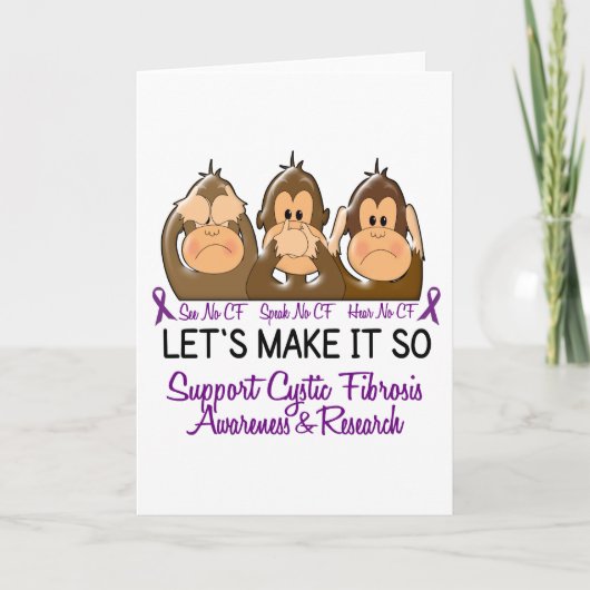 Zie Spreek hoort geen cystische fibrose 2 Kaart (Voorkant)