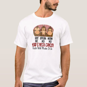Zie Spreek horen Geen hoofd- en nekkanker 1 T-shirt