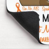 Zie Spreken horen geen multiple sclerose MS 2 Muismat (Hoek)