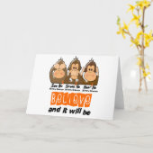 Zie Spreken horen geen multiple sclerose MS 3 Kaart (Gele Bloem)