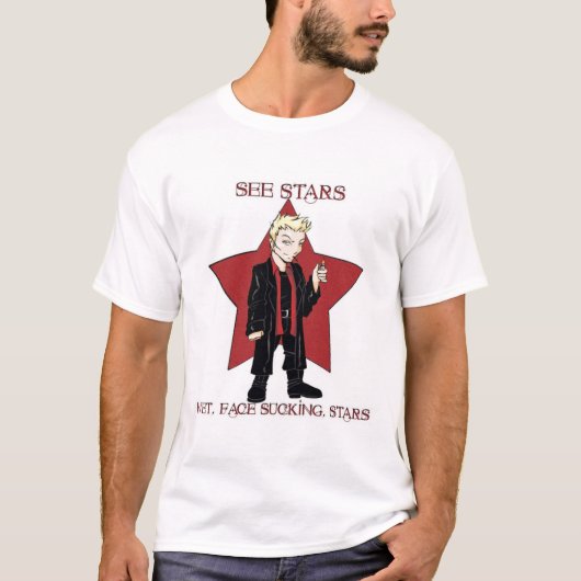 Zie sterren t-shirt (Voorkant)