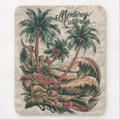 Zie strand en schip muismat (Voorkant)