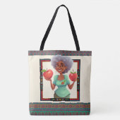 ZIE TERUG - Docent Dank je Tote Bag (Voorkant)