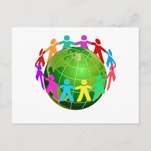 Zie Terug - School of andere zaken Briefkaart (Voorkant)