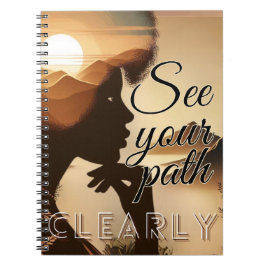 Zie uw pleister goed notitieboek