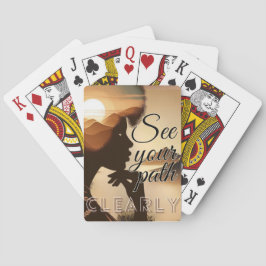 Zie uw pleister goed pokerkaarten