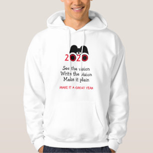 ZIE VISION 2020 Binocles Gepersonaliseerd Hoodie
