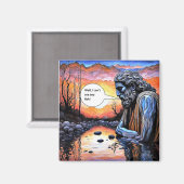 Zie vissen magneet (Voorkant / Achterkant)