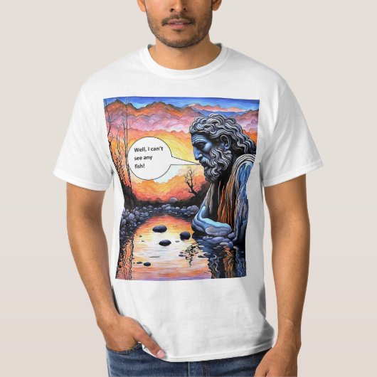 Zie vissen t-shirt (Voorkant)