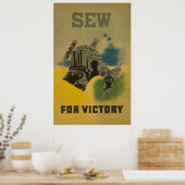 ZIE voor het Poster van Overwinning  WPA (Keuken)