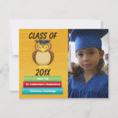 Zie Waarschuwing van afgestudeerde Afstuderen beke Aankondiging (Voorkant)