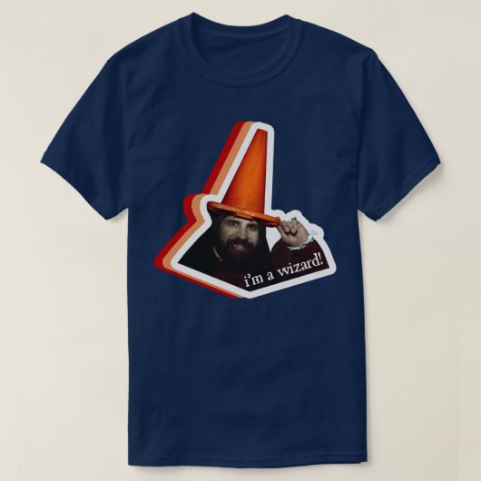 Zie zijn Nandor de meedogenloze tovenaar T-shirt (Design voorkant)