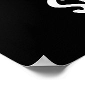 Zie Zout Funny Zee Salt Pun Dark BG Poster (Hoek)