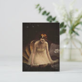 Ziegfeld Actress in een Seashell Briefkaart (Staand voorkant)