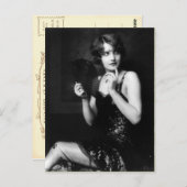 Ziegfeld Follies Girl Briefkaarten (Voorkant / Achterkant)