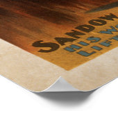 ZIEGFELD Sterk Man Act VAUDEVILLE Poster (Hoek)