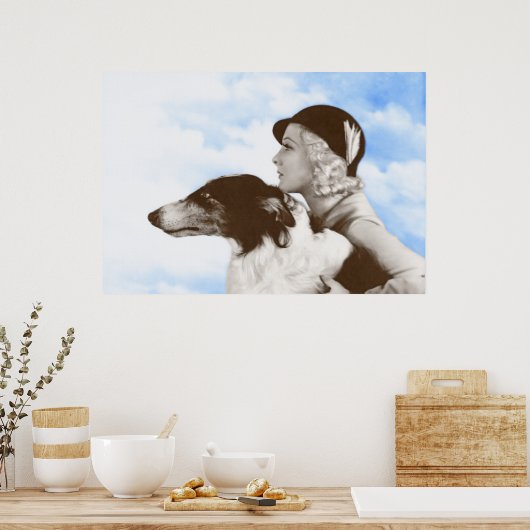 Ziegfelds Clara Blackath Poster (Keuken)