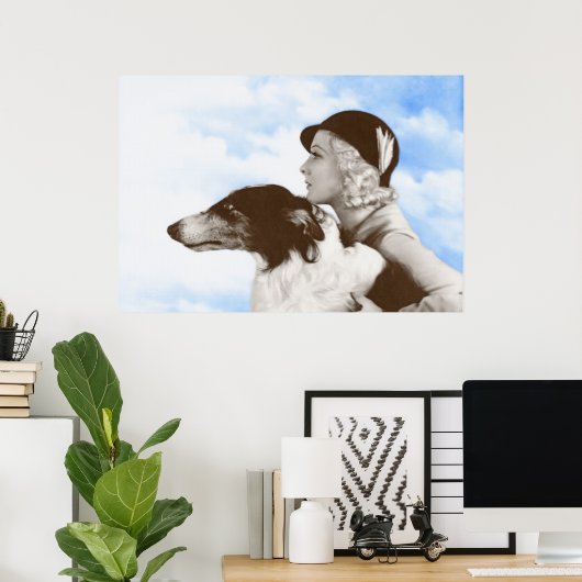 Ziegfelds Clara Blackath Poster (Thuiskantoor)