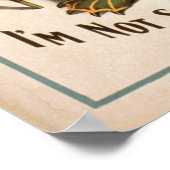 ZIEGFELD'S HET Poster TURTLE Play VAUDEVILLE (Hoek)