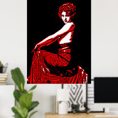 Ziegfelds Louise Squire Poster (Thuiskantoor)