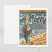 Ziegfled Follies 1915 hou me vast in je liefhebben Briefkaart (Voorkant / Achterkant)