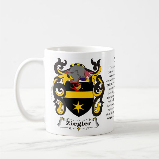 Ziegler Family Coat of Arms Mok (Links)