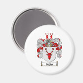 Ziegler Wapenschild / Ziegler Family Crest Magneet (Voorkant / Achterkant)