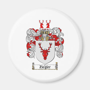 Ziegler Wapenschild / Ziegler Family Crest Magneet
