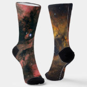 Zieh das Universum an Sokken (Gebogen)