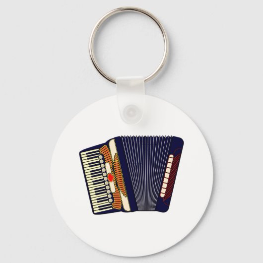 Ziehharmonika Akkordeon accordion Sleutelhanger (Voorkant)