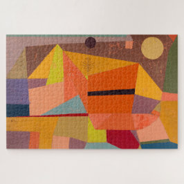 Ziehier : PAUL KLEE : JOYFUL MOUNTAIN LANDSCAPE Legpuzzel
