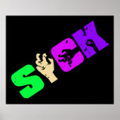 ZIEK 1 POSTER (Voorkant)
